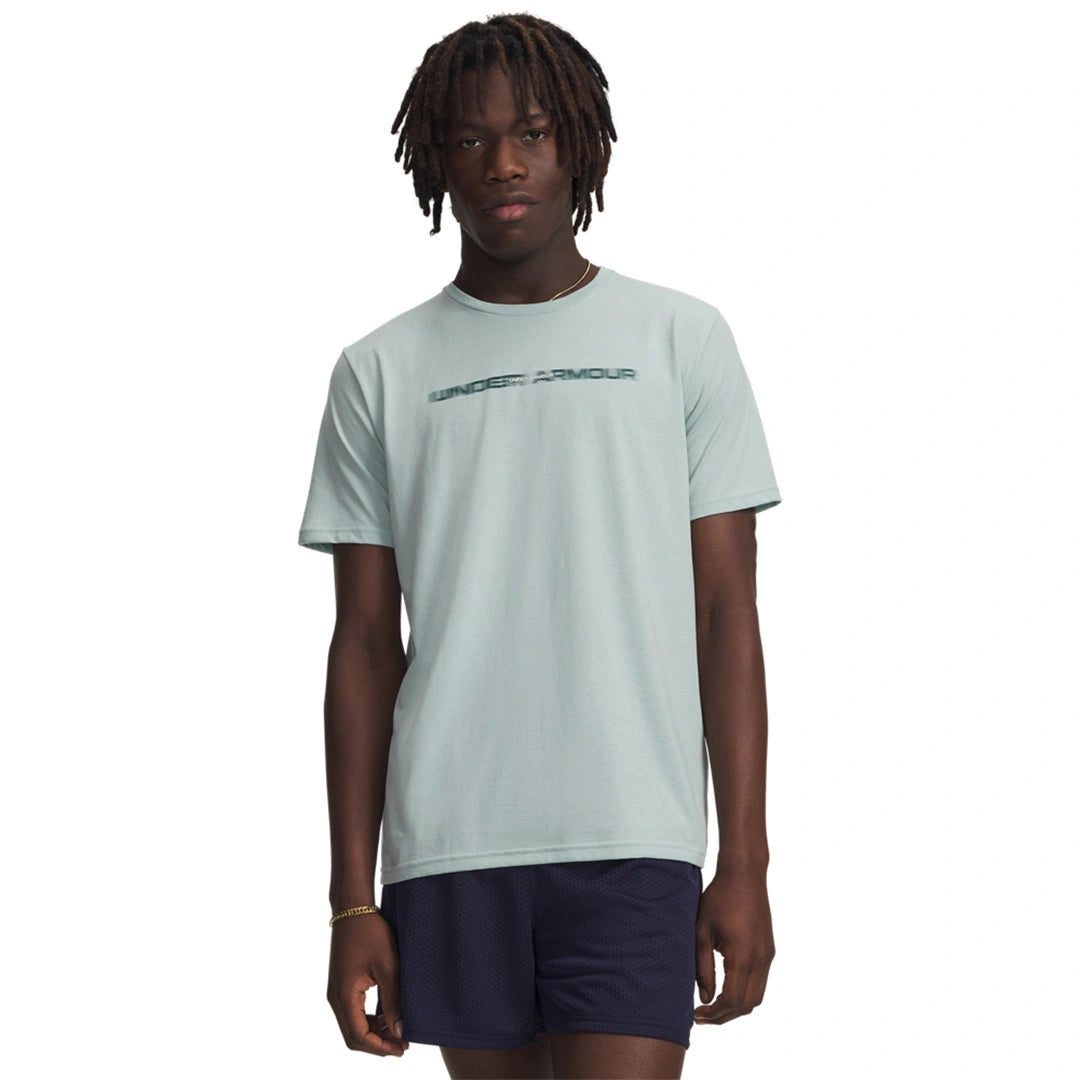 UA Men Blur Wordmark Short Sleeve | 6009248