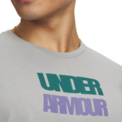 UA Men Block Logo Short Sleeve | 6009250