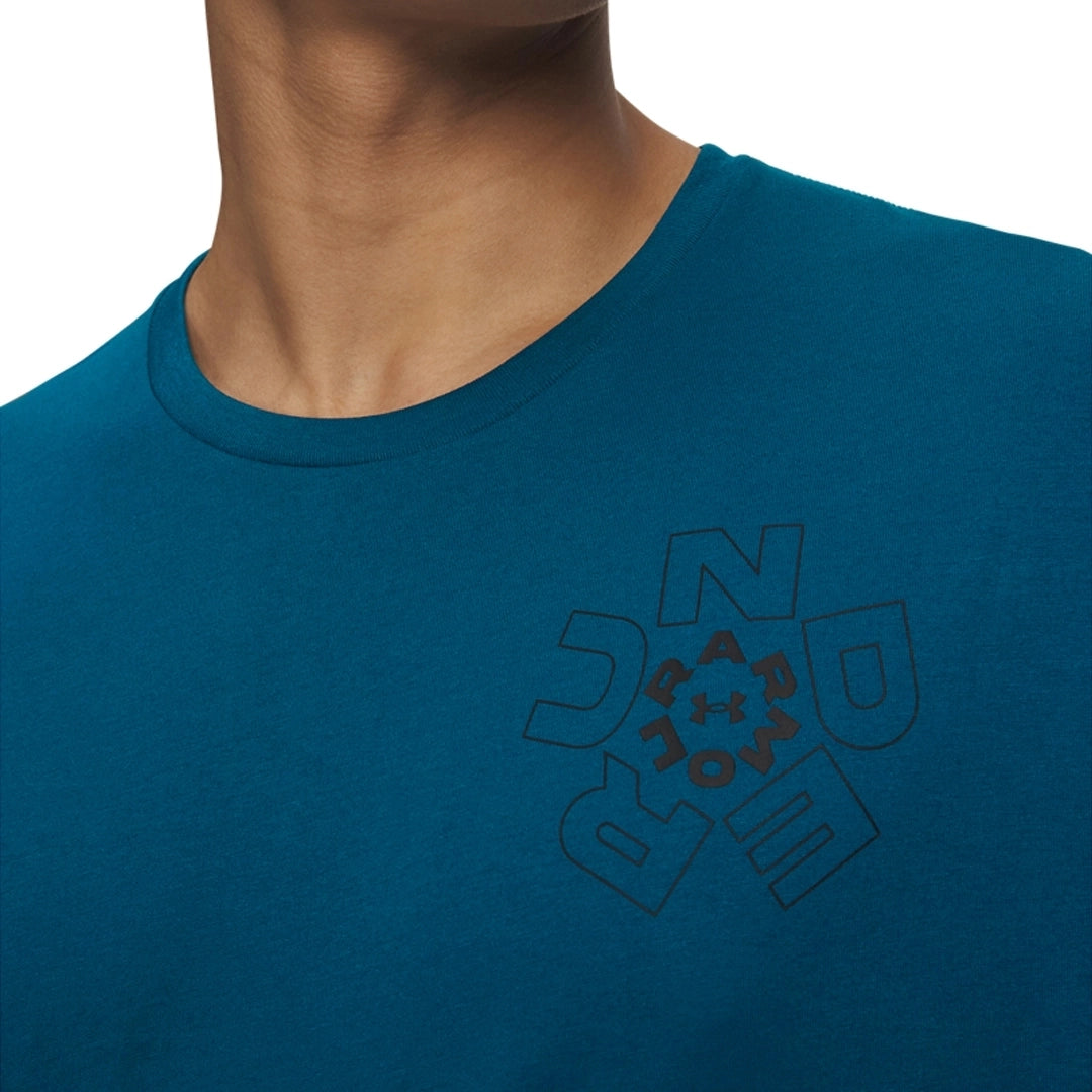 UA Men Radial Wordmark Short Sleeve | 6009264