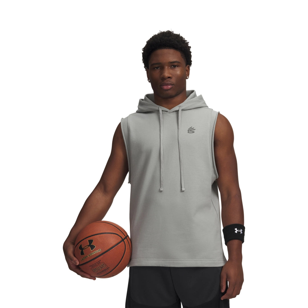 UA Men Curry Sleeveless Hoodie | 6009769