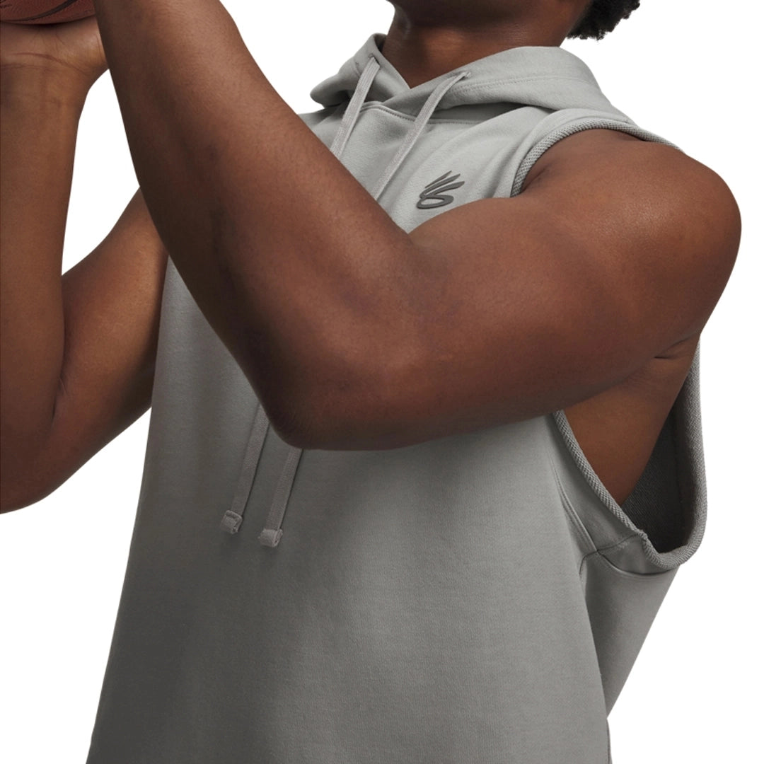 UA Men Curry Sleeveless Hoodie | 6009769