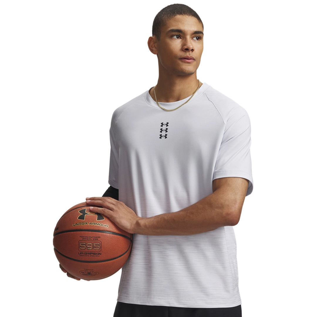 UA Men Hoops Ss Shooting Shirt | 6010921