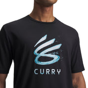 UA Men Curry Splash Wordmark Tee | 6011257