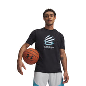 UA Men Curry Splash Wordmark Tee | 6011257